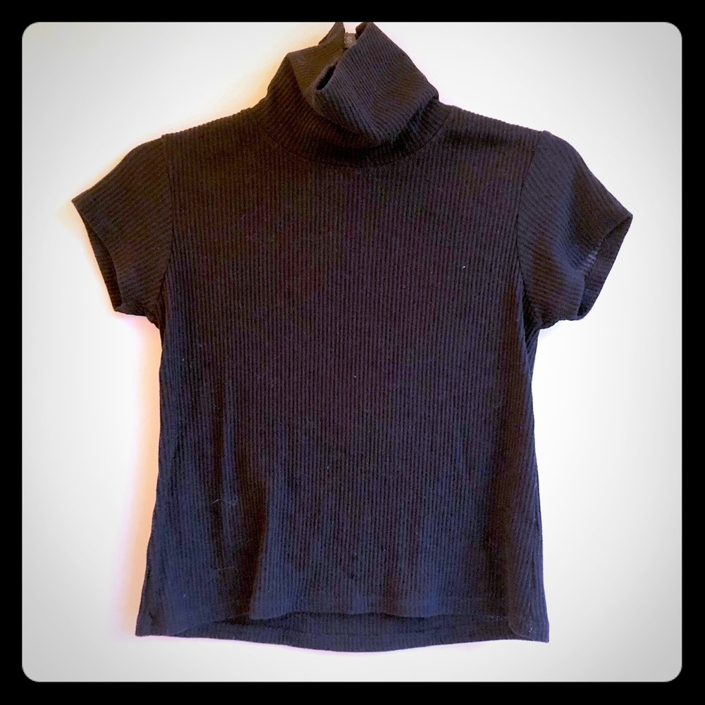 John Galt mock turtle neck shirt
